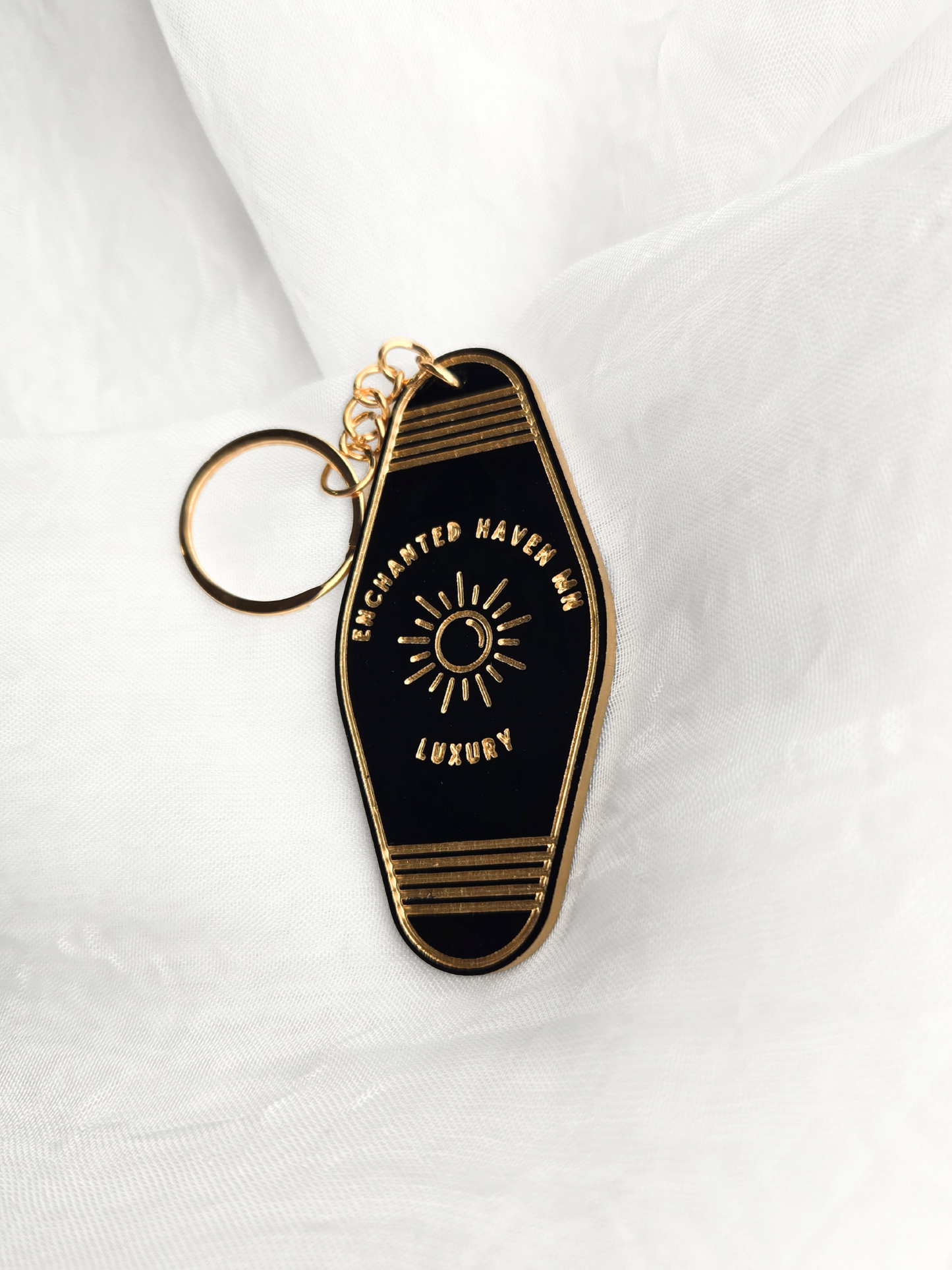 Enchanted Haven MN Luxury Keychain